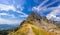 Chabrieres Needles of the Ecrins National Park in summer. Alps, France