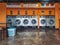 CHACHOENGSAO,THAILAND-JANUARY 3,2021 : View of laundry service shop with automatic washer dryer is available to general customers