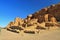 Chaco Culture National Historical Park with Kin Kletso Pueblo Ruins in Southwest Desert Canyon, New Mexico