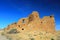 Chaco Culture National Historical Site, Chacoan Ruins in Chaco Canyon in Morning Light, Southwest Desert, New Mexico, USA
