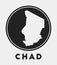 Chad icon.