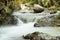 Chae Son Waterfall at Chae Sorn National Park , Lampang