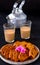 Chai and toast-Indian masala tea served with sooji rusk toast