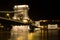 Chain bridge in Budapest - night