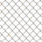 Chain Fence. Steel grid