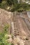 Chain ladder used by hikers to bypass the Tugela Tunnel