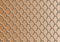 Chain link fence with copper background