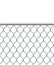 chain link fence wire mesh steel metal isolated on transparent background. Art design gate made. Prison barrier, secured