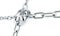 Chain links registered trademark sign 3d Illustrations