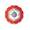 chain wheel. Vector illustration decorative design