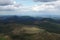 Chaine des Puys from Puy-de-Dome, Orcines, Clermont-Ferrand, Puy-de-Dome, Auvergne-Rhone-Alpes, France