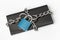 Chained smartphone with lock - mobile phone security