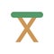 Chair, camping icon. Simple color vector elements of camping icons for ui and ux, website or mobile application