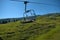 Chair lift at the mount Pizol in Switzerland 7.8.2020