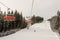 Chair lifts in Jasna Ski Resort, Slovakia