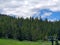 Chair Lifts in the Summer Big Horn Mountains