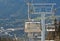 Chair lifts at Whistler Peak British Columbia