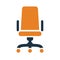 Chair, manager, support icon. Editable vector graphics