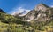 Chair Mountain viewed from the Crystal River Valley, Colorado