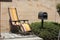 Chair near postbox