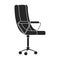 Chair office vector black icon. Vector illustration armchair office on white background. Isolated black illustration