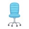 Chair office vector cartoon icon. Vector illustration armchair office on white background. Isolated cartoon illustration