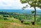 Chair on top of the mountain at Khao Takhian Ngo , Phetchabun.