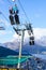 Chairlift is An elevated passenger which consists of a continuously circulating steel cable loop strung between two end terminals