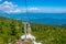 Chairlift leading to the bezbog lake in Bulgaria...IMAGE