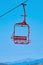 Chairlift in Sinaia