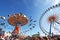 Chairoplane and big wheel at Oktoberfest