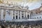 Chairs in front of Saint Peter Basilica, Vatican City, Italy