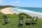 Chairs overlooking Congo Beach Australia