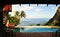 Chairs, Pool and ocean view