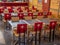 Chairs with swiss flag