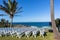 Chairs Wedding Ocean Landscape