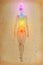 Chakras over a human body