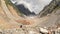 Chalaadi Glacier near Mestia town in Caucasus mountains ,Svaneti region, Georgia