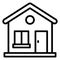 Chalet, home Vector Icon which can easily edit