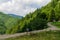 A Chalet from the relaxation place at the foot of the Piatra Craiului massif, Plaiul foii, Zarnesti, Brasov, Romania