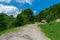 A Chalet from the relaxation place at the foot of the Piatra Craiului massif, Plaiul foii, Zarnesti, Brasov, Romania