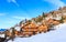 Chalet on the slopes of the valley Meribel. Ski Resort Meribel