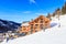 Chalet on the slopes of the valley Meribel. Ski Resort Meribel