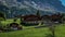 Chalets near Grindelwald, Switzerland