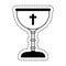 chalice first communion icon