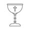 chalice first communion icon