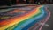 Chalk Art: A Rainbow of Pride on the Streets