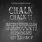 Chalk english alphabet