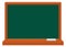 Chalkboard icon. Cartoon blackboard with chalk. School symbol