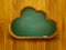 Chalkboard in a shape of a cloud. E-learning concept.